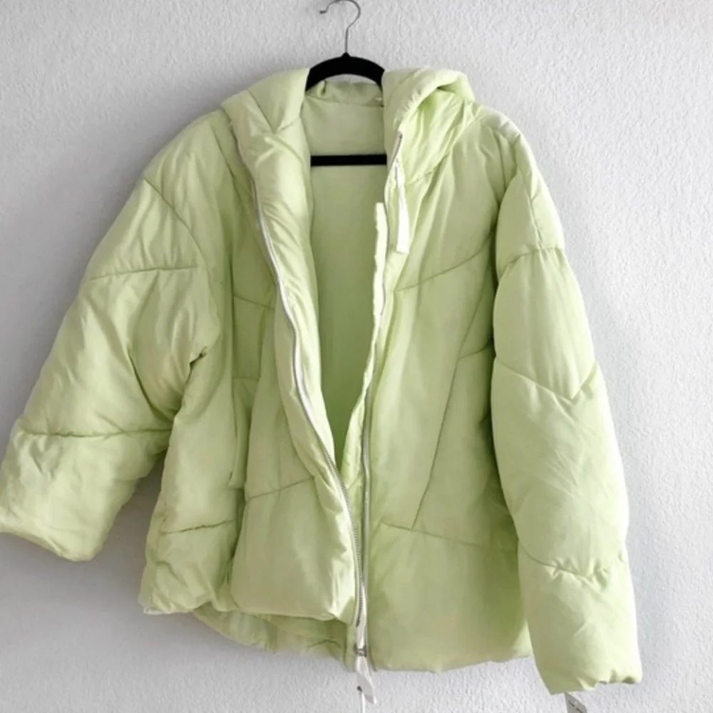 Free People Hooded Puffer Hailey Jacket - Picture 4 of 11